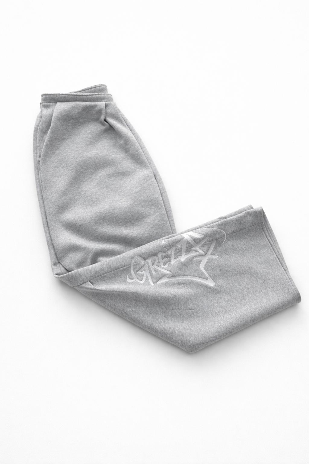 Pantalon Large à Pincettes Brodé